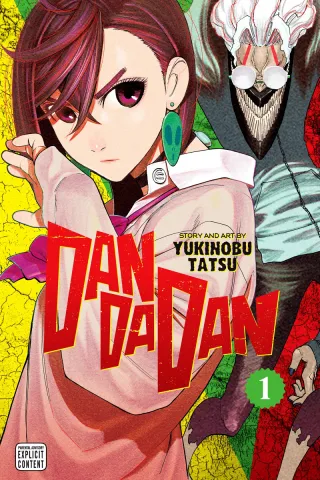 Cover of Dandadan volume 1, English edition