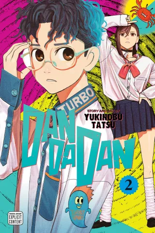 Cover of Dandadan volume 2, English edition