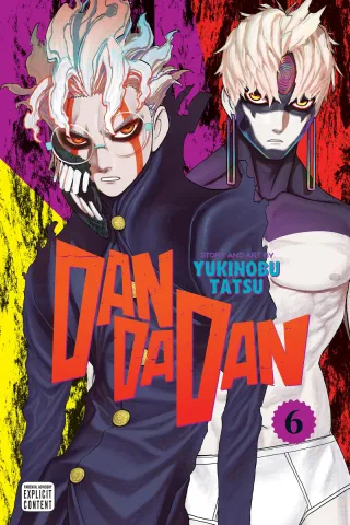 Cover of Dandadan volume 6, English edition