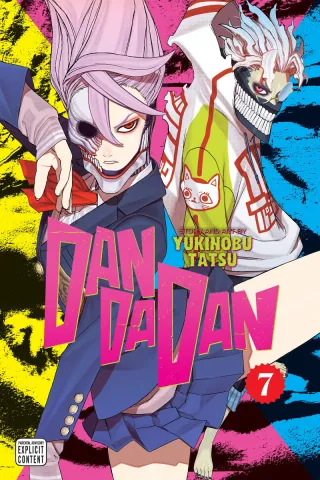 Cover of Dandadan volume 7, English edition
