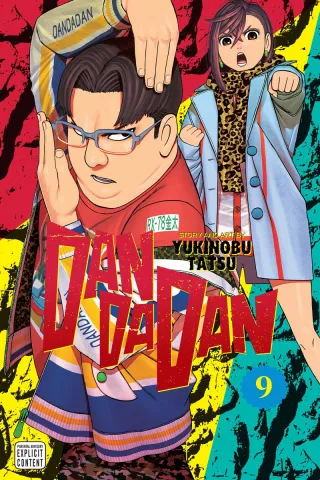 Cover of Dandadan volume 9, English edition