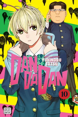 Cover of Dandadan volume 10, English edition