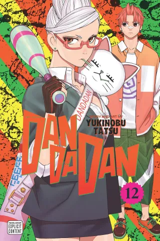 Cover of Dandadan volume 12, English edition