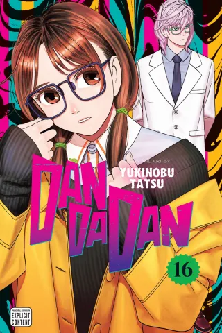 Cover of Dandadan volume 16, English edition