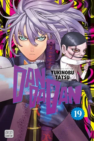 Cover of Dandadan volume 19, English edition