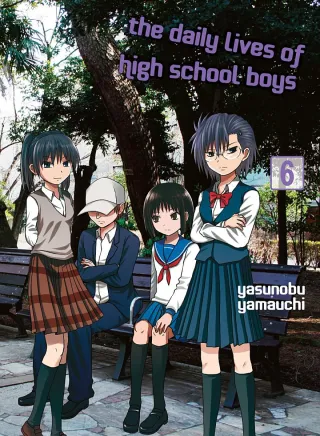 Cover of The Daily Lives of High School Boys volume 6, English edition