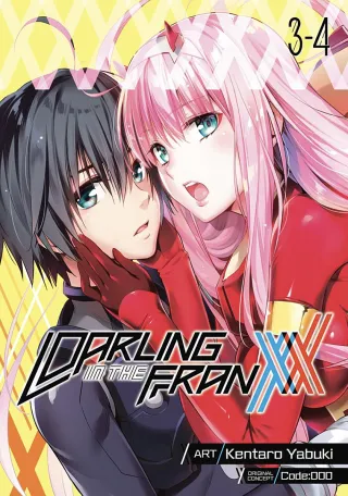 Cover of DARLING in the FRANXX volume 3, English edition