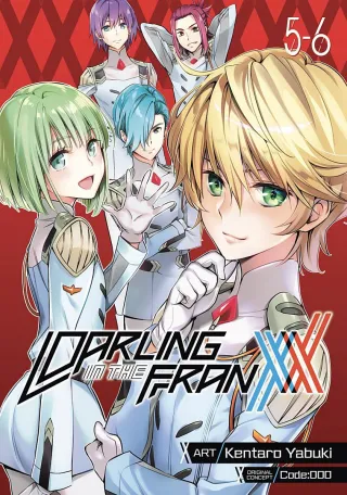 Cover of DARLING in the FRANXX volume 5, English edition