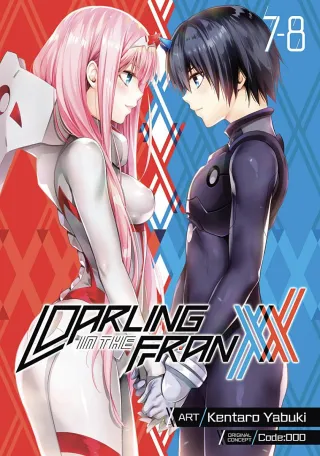 Cover of DARLING in the FRANXX volume 7, English edition