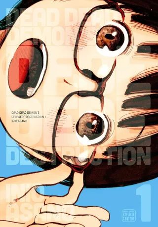 Cover of Dead Dead Demon's Dededede Destruction volume 1, English edition