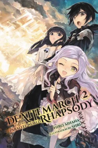 Cover of Death March to the Parallel World Rhapsody volume 2, English edition