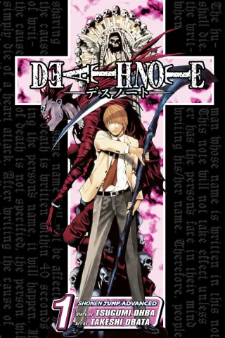 Cover of Death Note volume 1, English edition