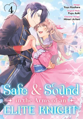Cover of Safe & Sound in the Arms of an Elite Knight volume 4, English edition
