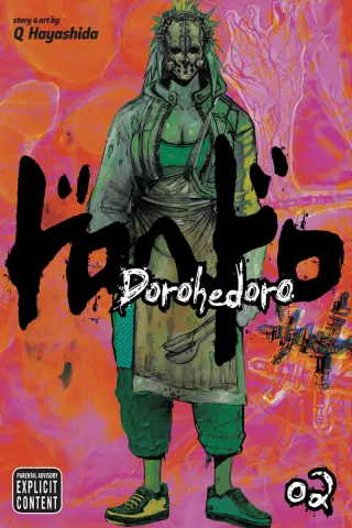 Cover of Dorohedoro volume 2, English edition