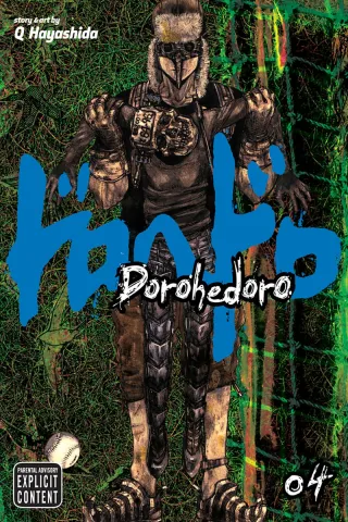 Cover of Dorohedoro volume 4, English edition