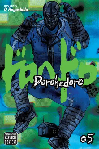 Cover of Dorohedoro volume 5, English edition