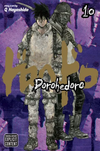 Cover of Dorohedoro volume 10, English edition