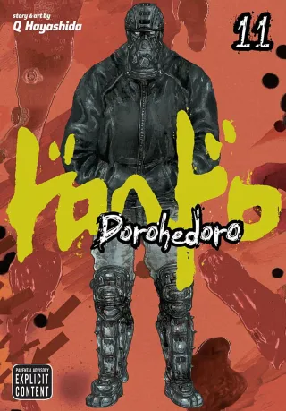 Cover of Dorohedoro volume 11, English edition