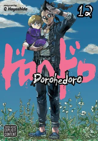 Cover of Dorohedoro volume 12, English edition