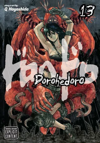 Cover of Dorohedoro volume 13, English edition