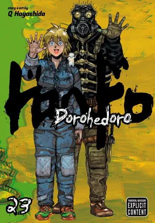 Cover of Dorohedoro volume 23, English edition