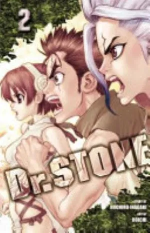 Cover of Dr. STONE volume 2, English edition
