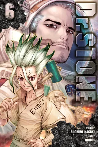 Cover of Dr. STONE volume 6, English edition
