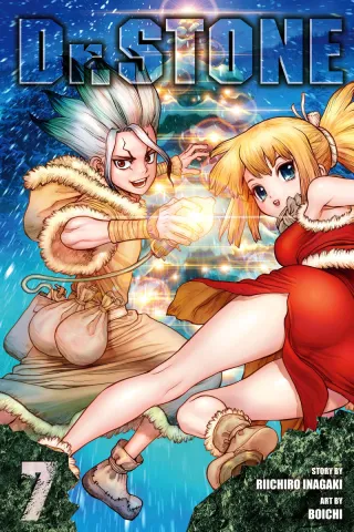 Cover of Dr. STONE volume 7, English edition