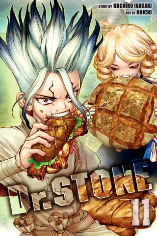 Cover of Dr. STONE volume 11, English edition