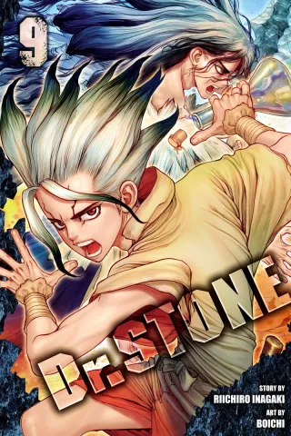 Cover of Dr. STONE volume 9, English edition