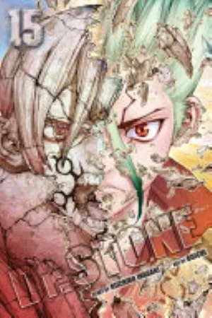 Cover of Dr. STONE volume 15, English edition