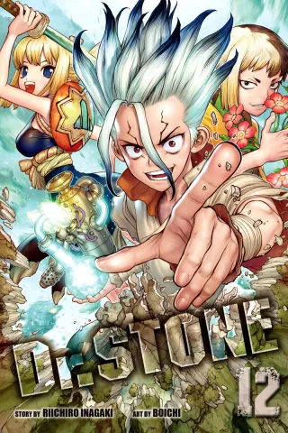 Cover of Dr. STONE volume 12, English edition