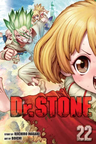 Cover of Dr. STONE volume 22, English edition