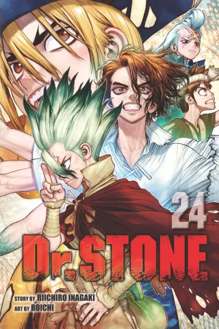 Cover of Dr. STONE volume 24, English edition
