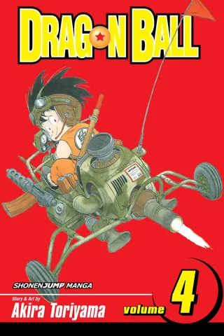 Cover of Dragon Ball volume 4, English edition