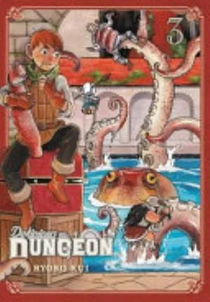 Cover of Delicious in Dungeon volume 3, English edition