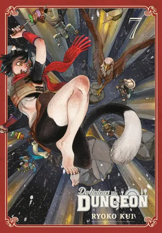 Cover of Delicious in Dungeon volume 7, English edition