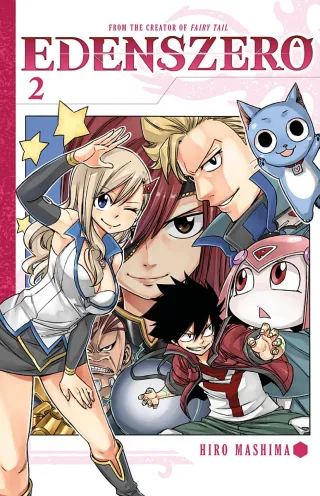 Cover of EDENS ZERO volume 2, English edition