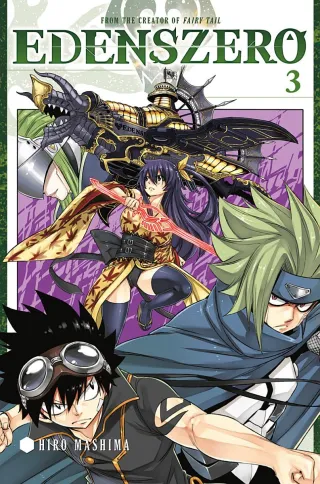 Cover of EDENS ZERO volume 3, English edition