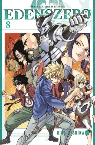 Cover of EDENS ZERO volume 8, English edition