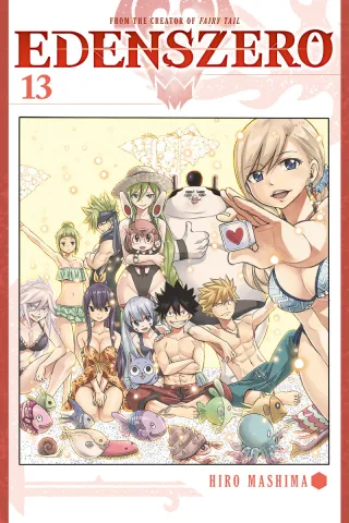 Cover of EDENS ZERO volume 13, English edition