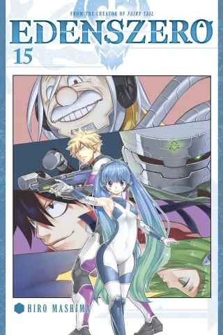 Cover of EDENS ZERO volume 15, English edition