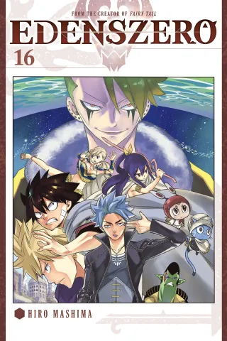 Cover of EDENS ZERO volume 16, English edition