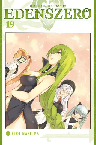 Cover of EDENS ZERO volume 19, English edition