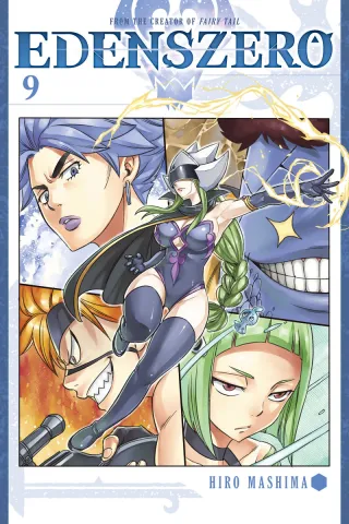 Cover of EDENS ZERO volume 9, English edition