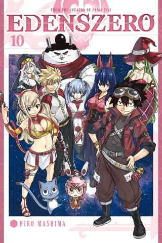 Cover of EDENS ZERO volume 10, English edition