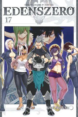 Cover of EDENS ZERO volume 17, English edition