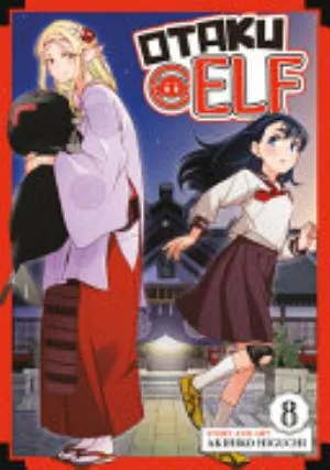 Cover of Otaku Elf volume 8, English edition