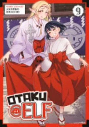 Cover of Otaku Elf volume 9, English edition
