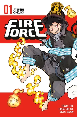 Cover of Fire Force volume 1, English edition